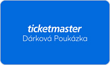 Ticketmaster - dárková karta