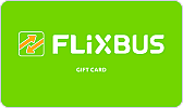 Flixbus - dárková karta